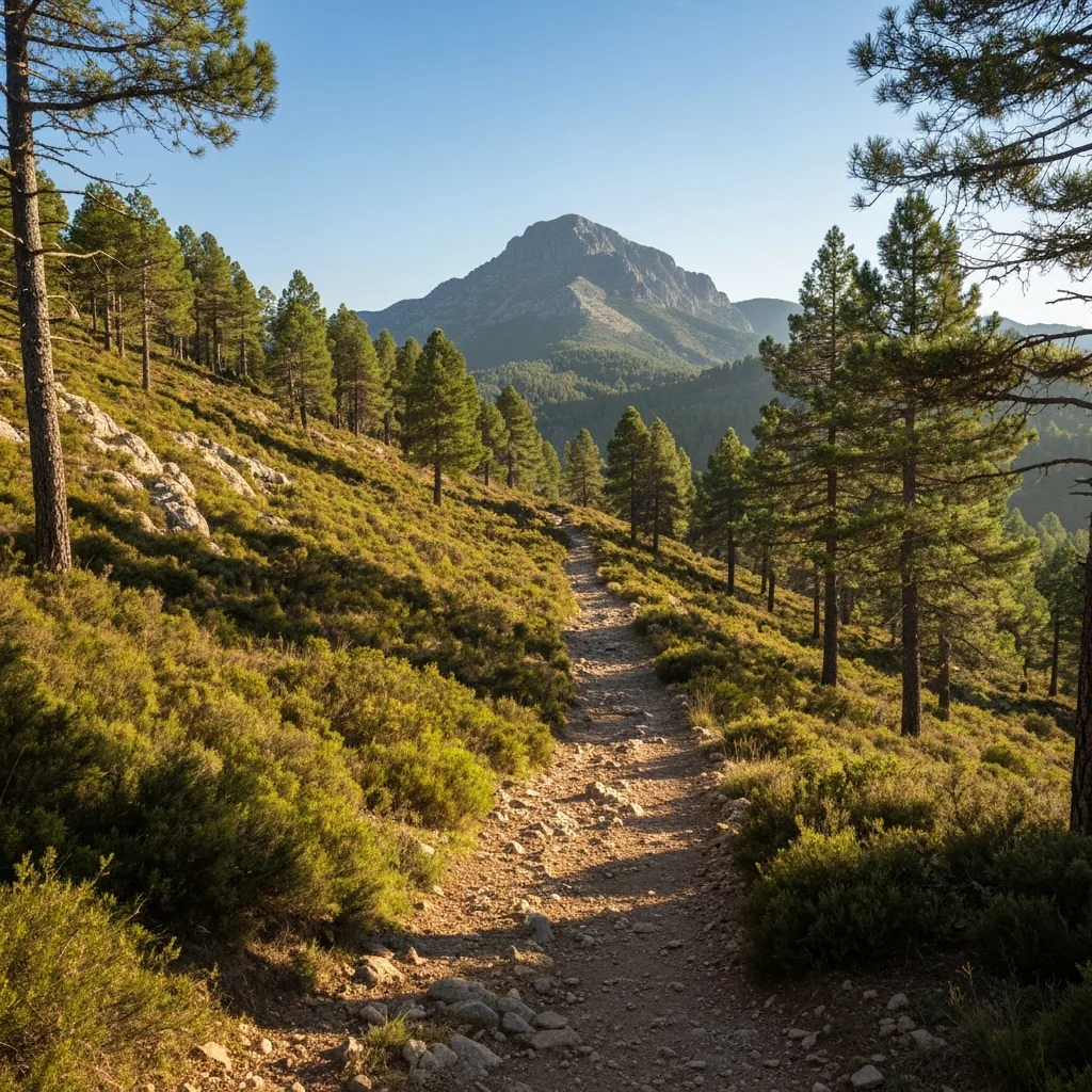 sendero de peregrinación hacia el Penyagolosa, Castellón